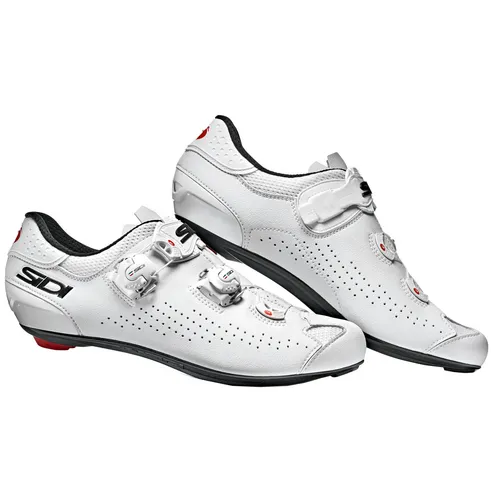 Sidi Herren Genius 10 Radschuhe (Größe 47, weiss)