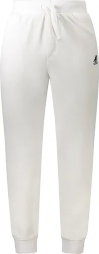 Weiße Herren Sporthose mit Kordel und Stickerei - Komfort & Stil