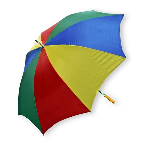 Strandschirm Sonnenschirm Regenschirm 2in1 Garten Camping Caravan-Schirm