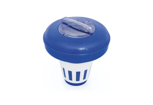 Bestway Chlordosierschwimmer Dosierschwimmer Blau, 16,5 cm Ø, Poolwasser sauber und kristallklar