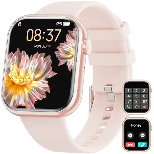 Hwagol Smartwatch für Damen und Herren, 1.85