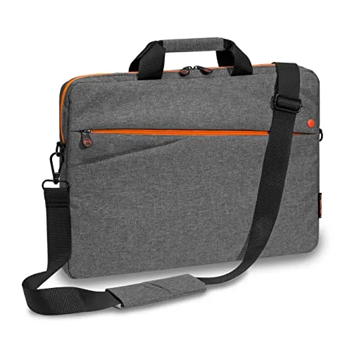 Pedea Laptoptasche Fashion für Notebooks bis 15,6 Zoll - Stylische Laptop-Schultertasche mit dicker Polsterung für optimalen Schutz, ideal für Schule, Uni oder Arbeit. Verstellbarer Schultergurt für komfortablen Transport.