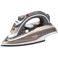 Adler Dampfbügeleisen Keramiksohle 3000 Watt AD 5030 - Bügeleisen mit leistungsstarker 3000 Watt Keramiksohle für schnelles und effizientes Bügeln, ideal für alle Stoffarten.
