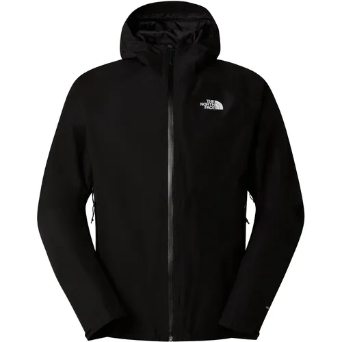 The North Face Herren Lightning Zip-in Jacke XXL schwarz - Sportliche Regenjacke für Wanderungen, ideal für wechselhaftes Wetter und vielseitig kombinierbar.