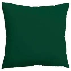 Schlafgut Kopfkissenbezug Woven Satin Dunkelgrün 80x80 cm in schwarz von Schlafgut