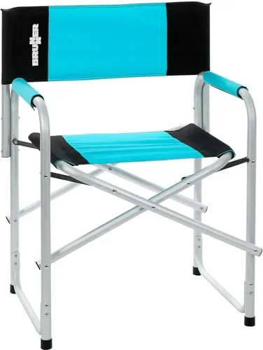 Brunner Bravura Regiestuhl hellblau/schwarz von Brunner