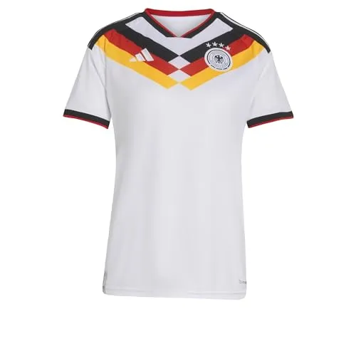 ADIDAS Damen Trikot Deutschland 2026 Replika Heim - Sportuniformen mit Climacool Technologie für optimalen Komfort. Bleib kühl und trocken, egal ob auf dem Spielfeld oder in der Menge!