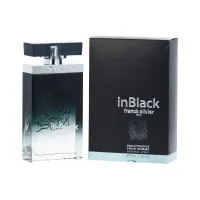 Franck Olivier In Black Eau de Toilette für Herren - Eau de Toilette für Herren mit frischen Zitrusnoten, veredelt durch Jasmin und Ananas, und einem einzigartigen Hintergrund aus Zedernholz und Bernstein für einen unverwechselbaren Duft.