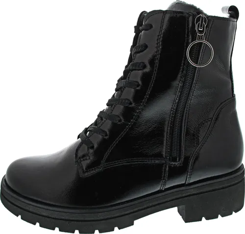 Waldläufer K-Zoe Schnürstiefel Schwarz Gr. 39 von Waldläufer