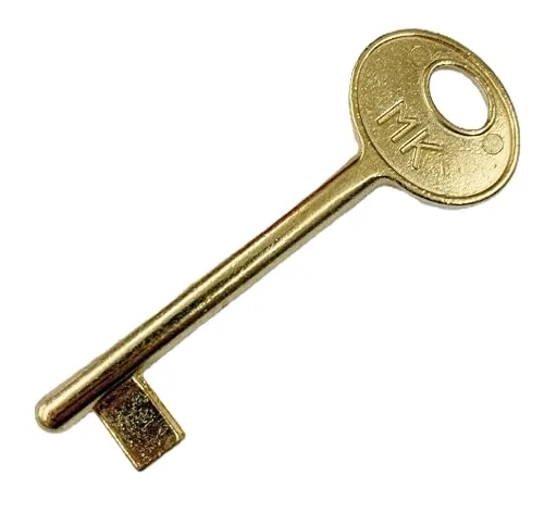 Passsartout Universalschlüssel für Patentürschlösser für den Innenbereich, lackiertes Messing-Finish, öffnet alle Schlösser der Serie Centro und der Serie Patent alter Typ AGB