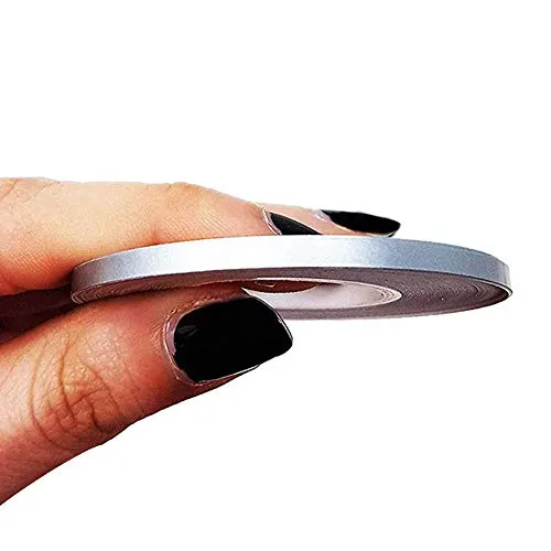 4R Quattroerre.it 10451 Trim Stripes Klebestreifen für Autos, Silber, 3 mm x 10 mt