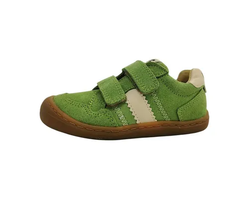 KOEL BALI SUEDE 3.0 Barfußschuh Khaki braun 27 EU - Bequemer Barfußschuh in Khaki mit Veloursleder-Obermaterial. Ideal für lässige Outfits. Mit praktischen Klettverschlüssen für einfaches An- und Ausziehen.