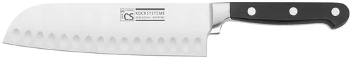 CS Koch-Systeme Santokumesser PREMIUM, 16 cm, Edelstahl rostfrei, mit hoher Schneidqualität