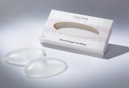 BH-Einlagen LASCANA, Damen, transparent mit Glitter von LASCANA 