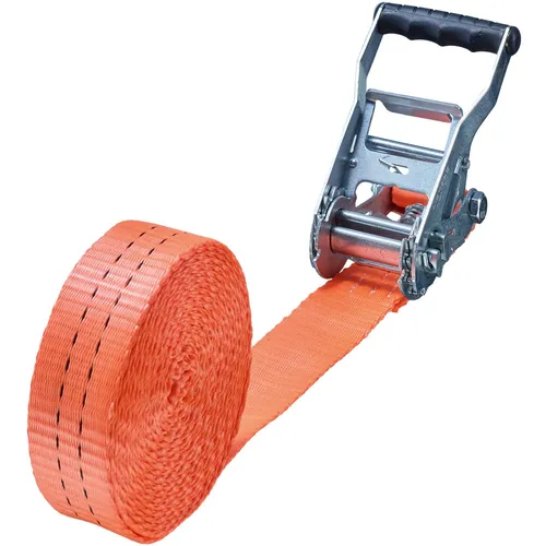 Gr .6 Meter RATSCHEN-ZURRGURT, 1-TEILIG orange CARGO LASHING BELT, 1 PART