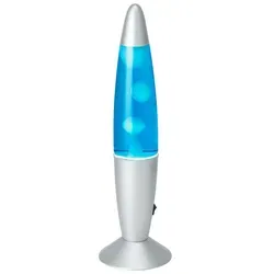 Eglo Tischlampe Lava Silber Blau Weiß Ø 9,8 cm in blau von EGLO