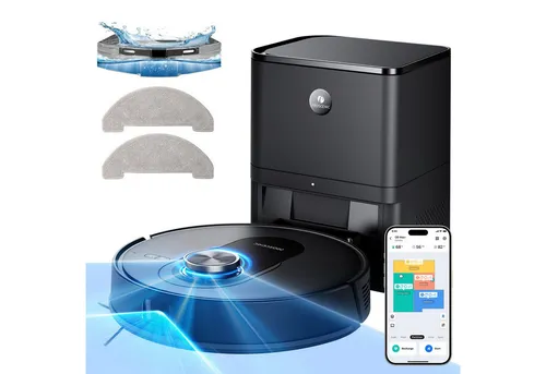 Proscenic Q8 Max+ Staubsauger Roboter mit Wischfunktion in schwarz von Proscenic