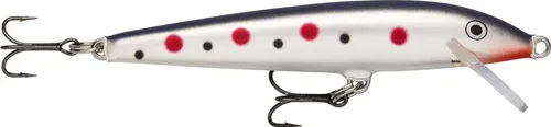 Rapala Original Floater 13cm 7g Wobbler Spotted Silver Blue Hecht Zander Rapfen