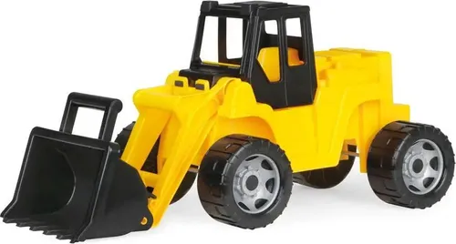 Lena 02048 - Starke Riesen Schaufellader, Radlader 64 cm, robust und TÜV-zertifiziert für drinnen und draußen, ideal für den Sandkasten