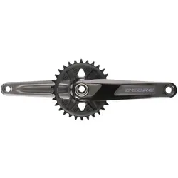 Shimano Deore FC-M6120 170 mm - Hochwertige Velokurbel - Veloantrieb, Velokurbel mit robuster Bauweise und exzellenter Kraftübertragung für optimale Performance beim Radfahren.