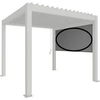 Biohort Sonnenschutzrollo Elektrisch 3,5 m Quarzgrau-Metallic