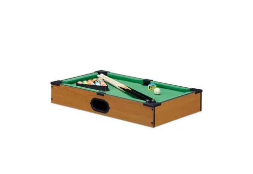 Sport-Knight® Billardtisch Mini Billardtisch, kompaktes Tischbillard-Set inkl. Zubehör