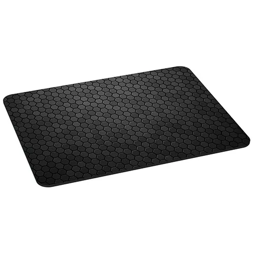 Mauspad XL Gaming Design Mousepad rutschfest, First One Muster schwarz Waben