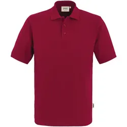 HAKRO Poloshirt Top 800, weinrot, Größe L - Hochwertiges Herren Poloshirt aus 100% Baumwolle, mit extra haltbaren Knöpfen und hohem Tragekomfort. Ideal für Freizeit und Business.