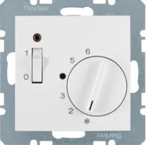 Berker 20301909 Raumtemperaturregler mit Öffner von Berker