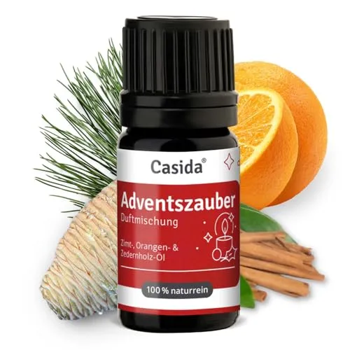 Casida Adventszauber Duftmischung Weihnachtsduft – Duftöl 5 ml