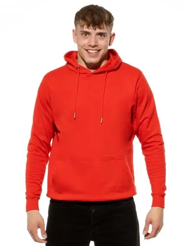 Cotton Prime® Hoodie Kapuzensweatshirt rot 3XL - Herren-Sweatshirt mit weichem Innenfleece für optimalen Komfort, ideal für lässige Freizeitlooks.