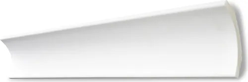 Decosa Zierprofil B10, weiß, 72 x 72 mm, Länge: 2 m - 01 Stück