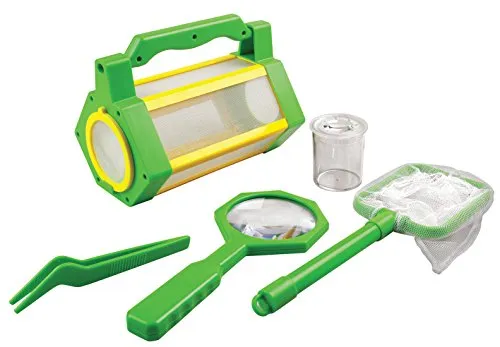 EDU-TOYS BL033 Insektenfang Set - 5-teiliges Set mit Aufbewahrungsbox, ideal für kleine Naturforscher und Insektenliebhaber
