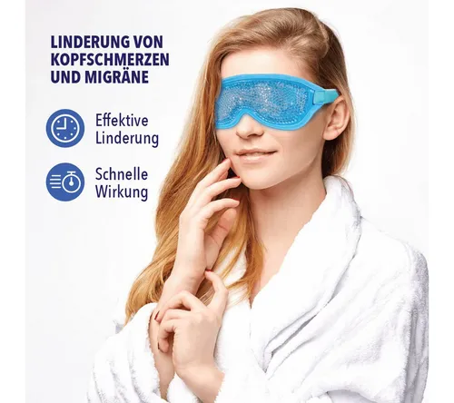 IEA Medical Augenmaske 2.0 – Kühlpack für entspannte Augen - Die IEA Medical Augenmaske 2.0 ist Ihre perfekte Lösung für entspannte Augen. Mit vielseitigen Kalt- und Warmkompressen unterstützt sie die Pflege nach einem langen Tag. Genießen Sie angenehmen Komfort mit innovativer Gelkugeltechnologie.
