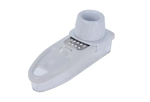 Neuetischkultur Küchenreibe Reibe mit Behälter, Kunststoff, (Stück, 1-St., 1 Küchenreibe mit Behälter), Gemüsehobel Käseraspel Küchenhelfer