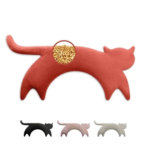 LESCHI Körnerkissen für Mikrowelle in rot von Leschi