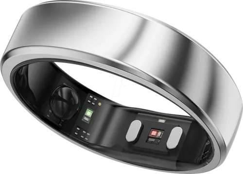 RingConn Fitness-Tracker RINGCONN Smarter Ring Gen2 Air silber - Fitness-Tracker mit umfassender Gesundheitsüberwachung, schlankem Design und bis zu 10 Tagen Akkulaufzeit – ideal für Alltag, Sport und Schlaf.