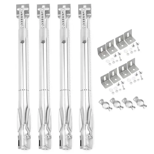 onlyfire 4er Set Universal Edelstahl Gas Grill Brenner Ersatzrohr