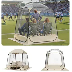 VEVOR Transparentes Zelt für 2–4 Personen