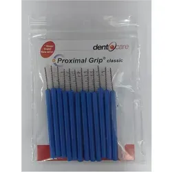 Proximal-Grip Konisch Blau Interdentalbürste 12 ST - Zahnpflegeartikel für effektive Reinigung, konische Form und farbkodierter Griff für einfache Handhabung und optimale Mundhygiene.