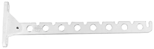 Kleiderlüfter Stahl/Kunststoff weiß 310mm 1 St.