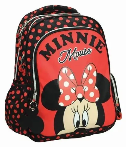 Disney Minnie Red Dots Schultasche 42 cm - Die Disney Minnie Red Dots Schultasche 42 cm ist die perfekte Begleiterin für Schule und Freizeit. Mit drei praktischen Fächern und verstellbaren Trägern bietet sie viel Stauraum und Komfort für den täglichen Einsatz.