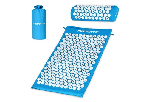 MSports® Akupressurmatte Akupressurmatte - Akupressur Set