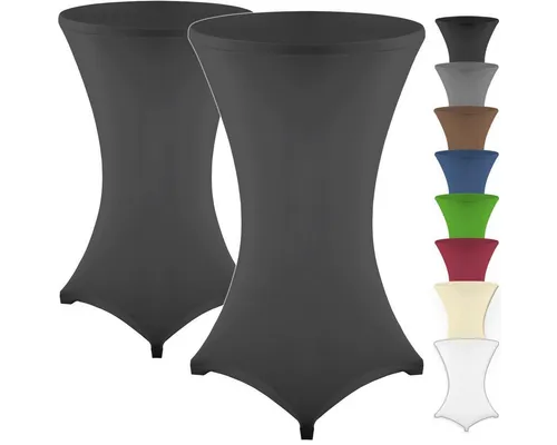 Gräfenstayn Stehtischhusse 2er Set in schwarz von Gräfenstayn