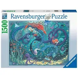 Ravensburger Puzzle Die Meeresnixen 17110 - Klassisches Puzzle mit 1500 Teilen, ideal für entspannende Stunden und Konzentration. Hochwertige Verarbeitung und einzigartige Puzzleteile garantieren ein unvergessliches Erlebnis.