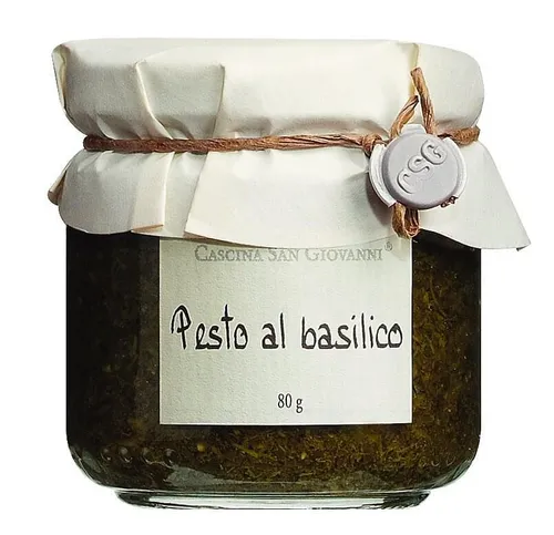 Cascina San Giovanni Pesto al basilico - Basilikumpesto aus Italien 80g
