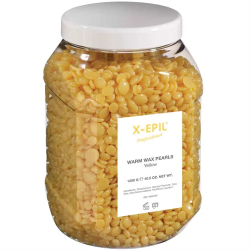 X-EPIL Warmwachs Perlen gelb 1200 g von X-Epil