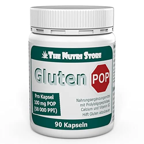 Gluten POP 100 mg Prolyloligopeptidase 90 Stk.
