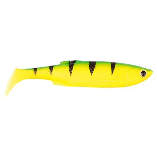 Savage Gear LB 3D Bleak Paddle Tail – 8 cm – Packung mit 5 – 4, by 5, Fire Tiger, 8