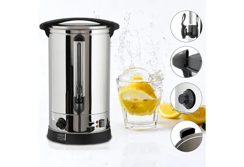 Melko Heißgetränke- und Glühweinautomat 7L - Einkochautomat für Glühwein und Punsch, mit 7L Fassungsvermögen, Temperaturregulator und Überhitzungsschutz für sicheres Genießen in der kalten Jahreszeit.